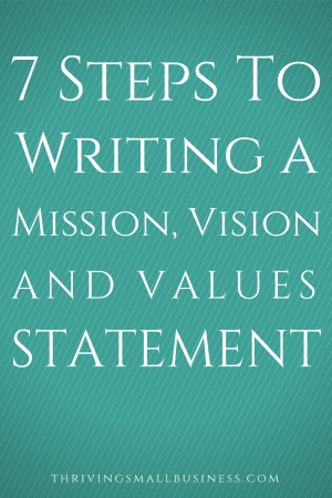 Writing a Personal Mission Statement