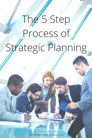 The 5 Step Process of Strategic Planning – The Thriving Small Business