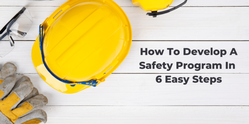 how to develop a safety program