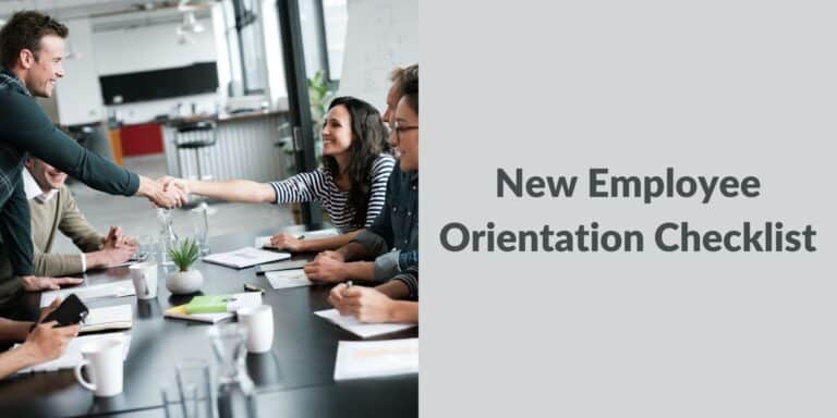 Sample New Employee Orientation Checklist