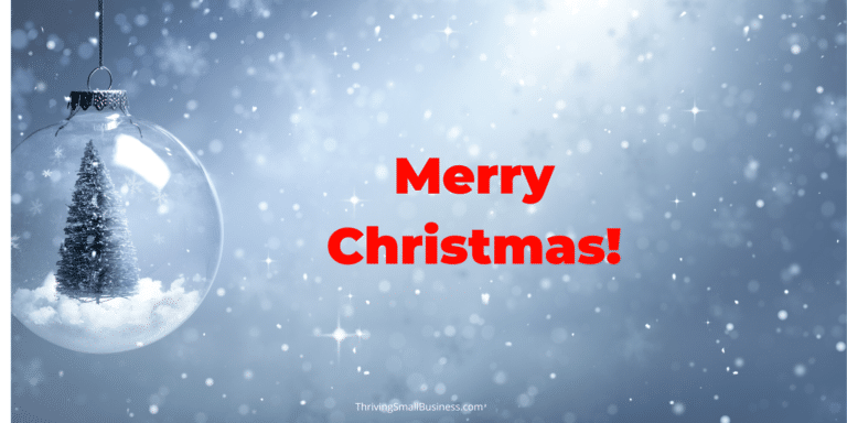 Thanks for Subscribing! – Merry Christmas!