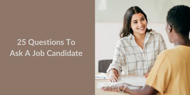 how to interview a job candidate