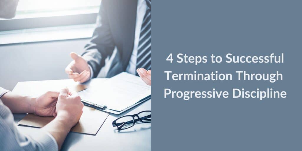 how to terminate an employee through progressive discipline