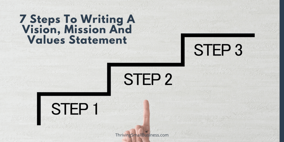 7 Steps to Writing a Vision, Mission and Values Statement – The