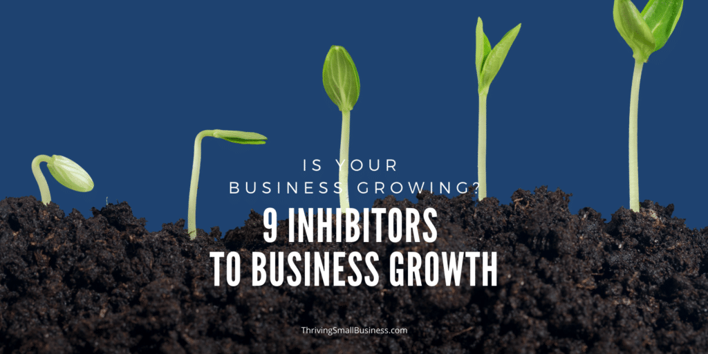 inhibitors to business growth