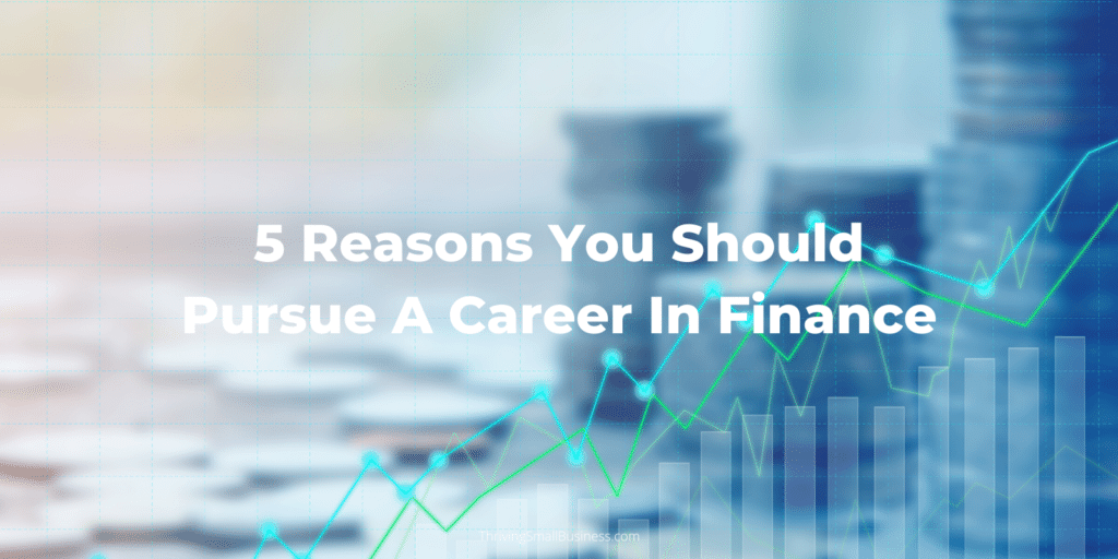 career in finance