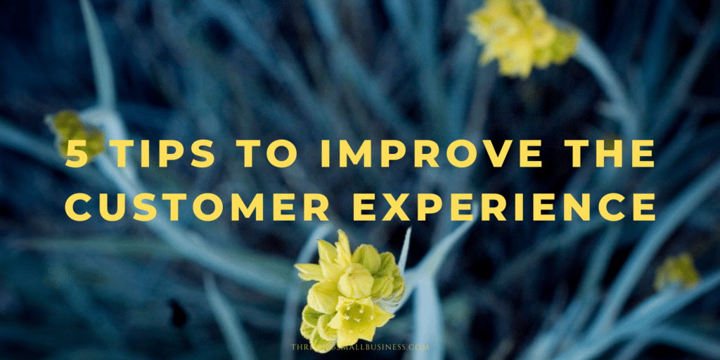 how to improve the customer experience