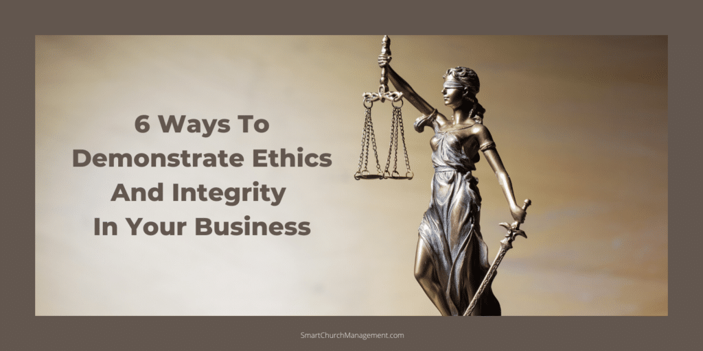 ethics and integrity in business