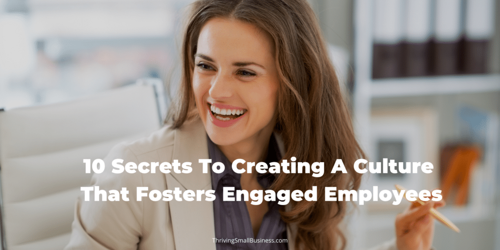 how to foster engaged employees