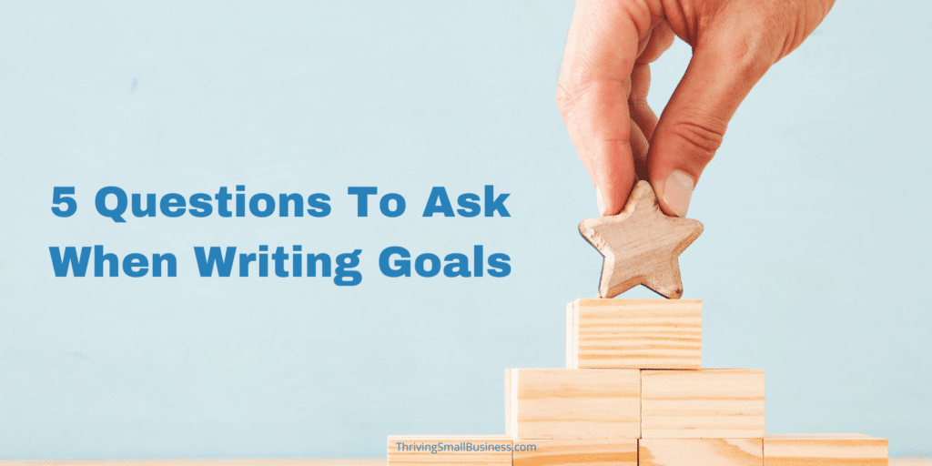 how to write smart goals