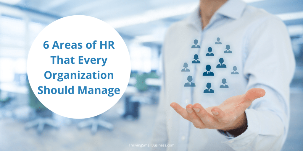 areas for hr to manage