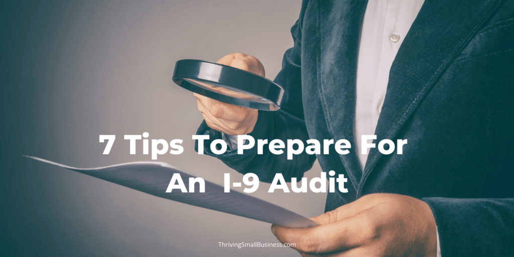 how to prepare for an I9 Audit