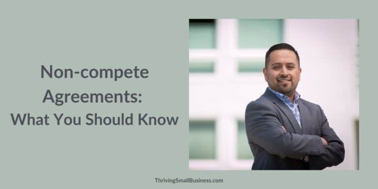 Noncompete Agreements: What You Should Know - The Thriving Small Business