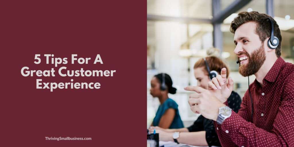 how to create a great customer experience