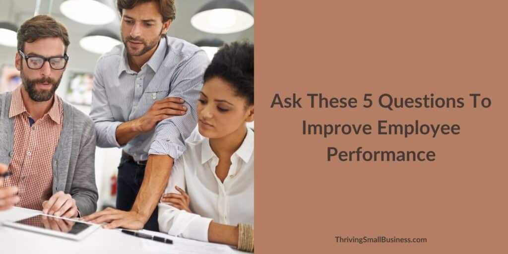 How to help employees improve performance